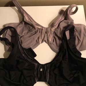 Set of 2 Butterfly Effect Minimizer Bras from Olga